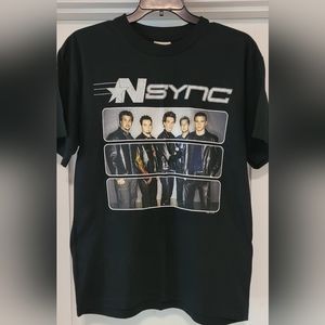 Vintage Y2K N Sync NSYNC Pop Odyssey POPODYSSEY Tour 2001 t-shirt